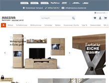 Tablet Screenshot of massiva-moebel.de